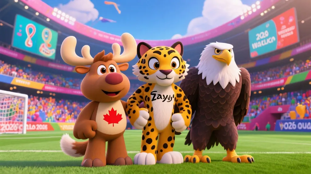 揭秘2026世界杯吉祥物：Maple、Zayu与Clutch背后的文化密码与狂欢寓意